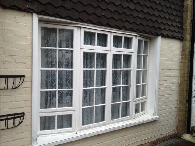 white windows